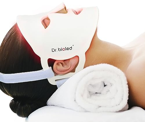 ERBILON Dr. Bio LED-mask av medicinskt mjukt silikon
