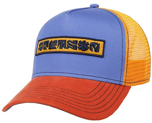 Stetson Stencil The Feebles Trucker Cap Mesh Design Unisex Adjustable orange One Size