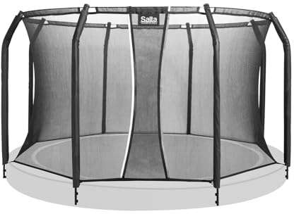 Salta Sicherheitsnetz – Ground - ⌀305cm - Schwarz – Geeignet Royal Baseground Sports Trampolin