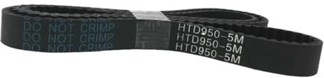 Htd 5 M Gummi-Antriebs-Synchronriemen, 890Mm–960Mm, Zahnriemen, Bogenzähne, 5Mm Teilung, 10–40Mm Breite, 40mm, 900mm 180teth