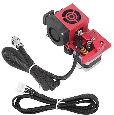 Glomora Dual Gear Printer Extruder,Direct Drive Extruder 3D Printer Upgrade Accessory with 34 Stepper Motor 12V