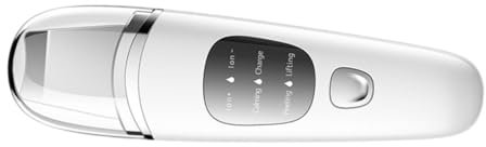 WRITWAA Mitesser Und Akne Schönheits Schaufel Maschine Entferner Scrubber Für Lcd-displays Gesichtsreiniger Schönheitsschaufelmaschine Hautwäscher Mitesserreiniger Für Den Haushalt Weiß