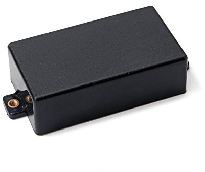 Uikdjgu Kunststoff Versiegelt Humbucker Pickup Cover Fit SQ Pickup Gitarrenteile (Schwarz)