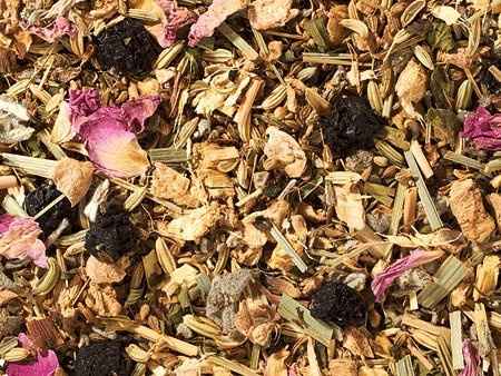 Kräuterteemischung Ingwer Aronia k.b.A ohne Zusatz von Aroma, BIO, 1kg.