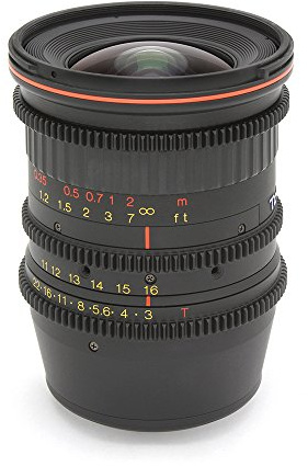 Tokina CINE 11-16 mm T3 MFT - Obiettivo AF 11-16 mm T3, zoom, attacco Micro 4/3, colore: nero