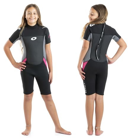 Osprey Origin combinaison 3 mm shorty garçon été néoprène 3/2 mm pour surf, bodyboard et sports aquatiques, 3 couleurs