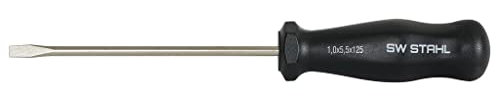 SW-Stål 30103 L Spårskruvmejsel 6 mm x 125 mm - Slitsskruvmejsel