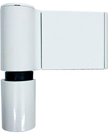 Haps Colonia P80 Upvc Flag Door Hinge in White