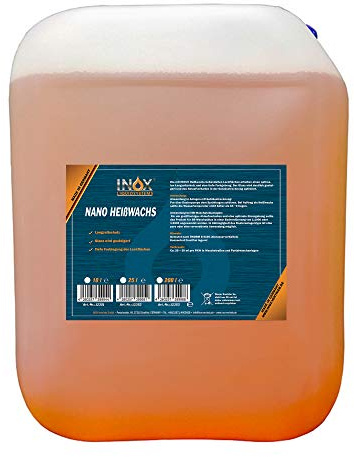 INOX® Nano Heißwachs Konzentrat, 10 Liter – Sprühwachs für Waschstraßen und Waschanlagen, Autowäsche & Lackpflege