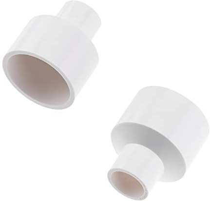 MroMax 40 mm x 20 mm ID PVC Reduzierkupplung Nabe durch Nabe Rohrverschraubung Adapter Anschluss 2 Stück