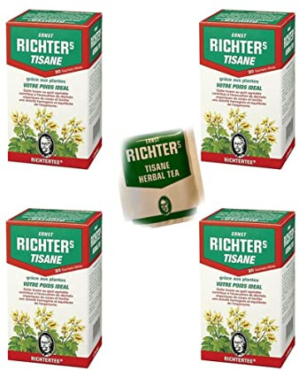 tisane ernst richter transit lot De 80 sachets en vrac 4 boîtes