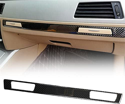 Coche Accesorios Tira Embellecedora para Portavasos De Copiloto De Coche para BMW Serie 3 E90 2005 2006 2007 2008 2009 2010 2011 2012