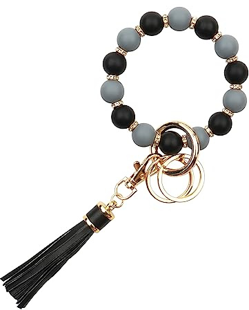 AOKSUNOVA Schlüsselanhänger Armband Autoschlüsselanhänger Perlen für Frauen