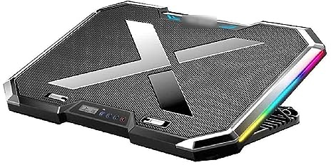 BebeXi Laptop Cooling Pad Refroidisseur Ordinateur Portable Refroidisseur pour Ordinateur Portable de Jeu, Tapis de Refroidissement pour Ordinateur Portable, Refroidisseur Silencieux