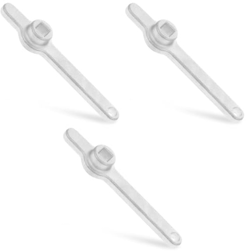 Hemobllo 3pcs Radiator Bleed Key for Heating Systems Stainless Steel Compact Easy to Use for Radiators Plumbing Essential for Efficient Boiler Servicing