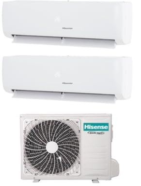 Climatizzatore Condizionatore Inverter Hisense IQ plus Wi-fi Dual Split 9000+12000 Btu 2AMW42U4RGC R-32 A++