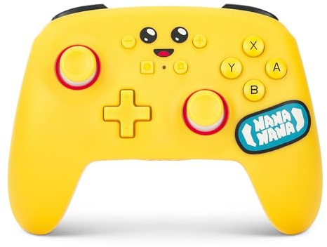 PowerA Manette sans fil améliorée pour Nintendo Switch, modèle OLED et Switch Lite, accessoire de jeu, manette de jeu, manette gaming, manette Bluetooth, sous licence officielle- Fortnite: Peely