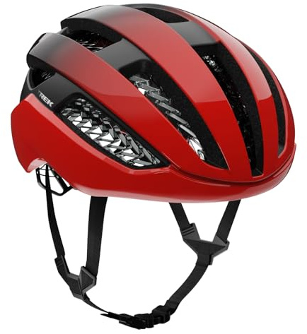 Bontrager Circuit WaveCel Rennrad Fahrrad Helm rot/schwarz 2026: Größe: L (58-63cm)