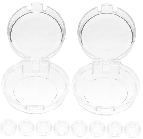 Uonlytech 10pezzi Coprimanopole Per Piano Gas Protezione Copertura Resistente Per Manopole Gas Facile e Installare Per Evitare Incidenti Domestici
