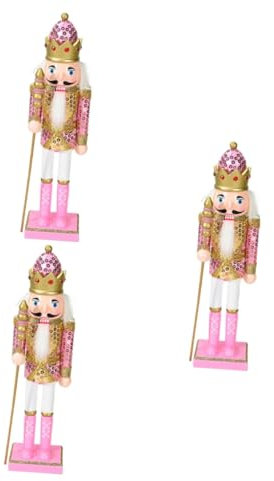 Gatuida 3pièces Figurine De Casse-Noisette Décoration De Soldat Casse-Noisette Ornement De Unique pour Ambiance Festive