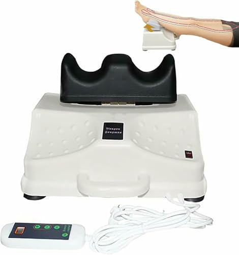 Electric Aerobic Exerciser, Swing Foot Massager, Fitness Blood Chi Machine with Controller, 10-Levels Speed Adjustable, for Relief Aches