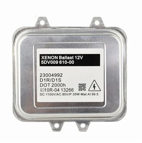 Phare Ballast HID Xenon pour BMW pour X5 pour X6 2008 - 2012 5DV 009 610-00 5DV009610-00 5DV00961000 Ballast Xénon Xenius 610 00 D1S D1R ECU 7PP941597A