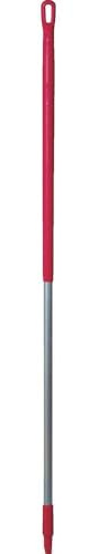 Vikan - Hygiene - Stiel - Ergonomisch - Aluminium - Rot - 150cm