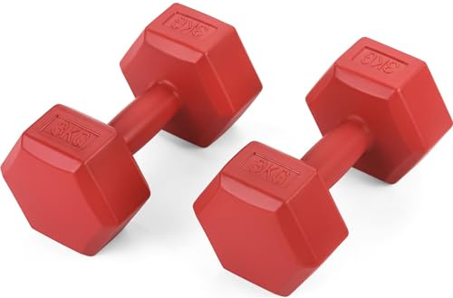 Gymtek® Kurzhantel Set - von 2x1 kg bis 2x5 kg - Hantel Set für Krafttraining