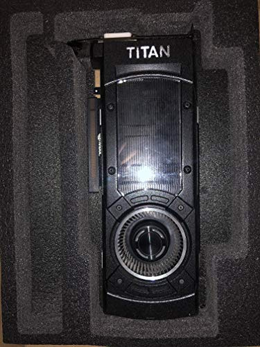 Nvidia 900-1G600-2500-000 GeForce GTX Titan X 12GB GDDR5 - Tarjeta gráfica (GeForce GTX Titan X, 12 GB, GDDR5, 384 bit, 5120 x 3200 Pixeles, PCI Express x16 3.0)