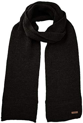 Barts Herren Macky Scarf Schal, Schwarz (BLACK 0001), One size (Herstellergröße: UNI)