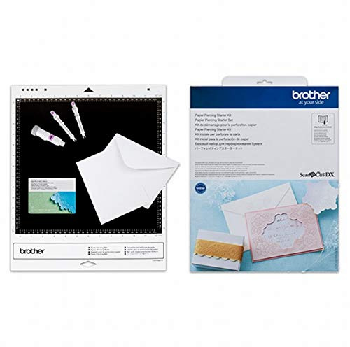 Brother Papier Piercing Starter Set - einzigartige Projekte mit dem Plotter entwerfen (nur für ScanNCut DX-Serie)