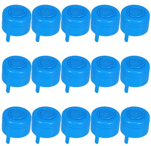 BESPORTBLE Gallonen Deckel: 25 Stücke Wasserspender Deckel Wasserkrug Kappe 5 Gallonen Ersatz Wasser Flaschenverschluss Schraubverschluss Spritzschutz für Kanister Wasserspender Büro Zuhause