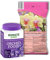 Kit de trasplante de ORQUÍDEAS PREMIUM | Tierra para Orquideas - 2L | Fertilizante para orquídeas - 350G | perfecto para todo tipo de plantas | Promueve la floración rápida | Colores más vivos