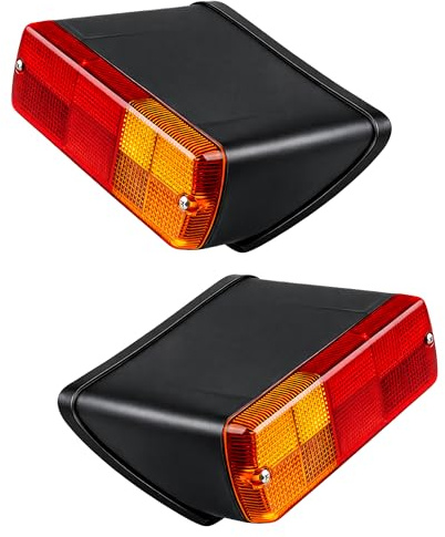 APSMOTIV Paar hinterer Kombinations -Traktor -Rücklichterbaugruppe für David Brown | Fiat | Ford New Holland Traktoren Traktor -Rücklichter