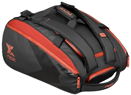 NOX Paletero Luxury Open Series Negro/Rojo