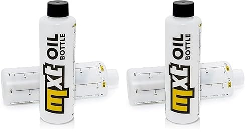 Ölmessbecher Maxtuned Gemisch Messbecher 2 Takt 250 ml für Roller/Mofa/Simson/Rasenmäher/Motorsägen/Vespa/Motorrad (Packung mit 2)