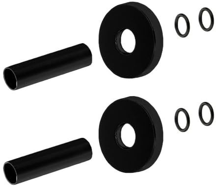 Kit copritubo per termoarredo in Ottone – set 2 pezzi, disponibile in diverse colorazioni, compatibile con tubi in rame e multistrato