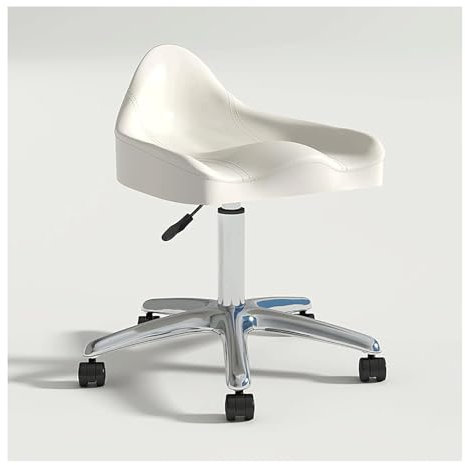 Ergonomischer Sattelhocker mit Rollen, hydraulischer Drehstuhl, höhenverstellbar, für Zahnkliniken, Schönheitssalons, Tattoostudios, Heimbüro, Komfort