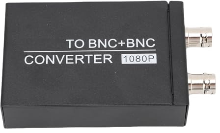 YUEHISY Interfaz Multimedia HD para Convertidor BNC, Adaptador de Video de Alta Resolución con Compensación 3D y Procesamiento DCDI, para el de Televisión de Cámara de