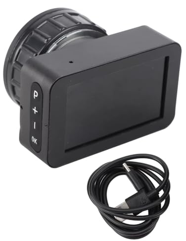 Suoumwa Hochauflösender 4K Elektronischer Augenhaut-Teleskop-Farbbildschirm für 22 Mm-46mm Optische Teleskopzubehör für 22 Mm-46mm