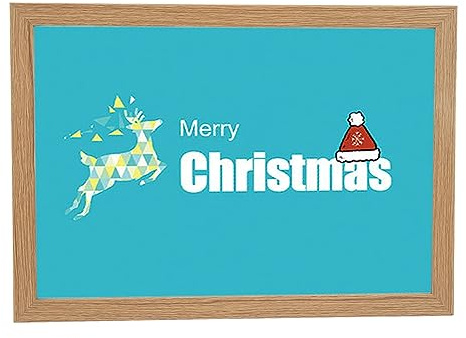 URSXODAWQ Pittura luminosa Decorazione da parete a LED in legno, Luce natalizia a tre colori Luminosità regolabile Alimentata tramite USB, Immagine di illuminazione di arte moderna per (Ah)