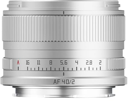 TTartisan 40mm F2 AF Vollformat-Festbrennweitenobjektiv für Kameras (Splitter) (für L)