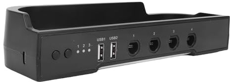 RASTKY Base de Enfriamiento de Consola Apta para Consola 2 Diseño Optimizado de Flujo de Aire de Ventilador Dual para Jugadores de