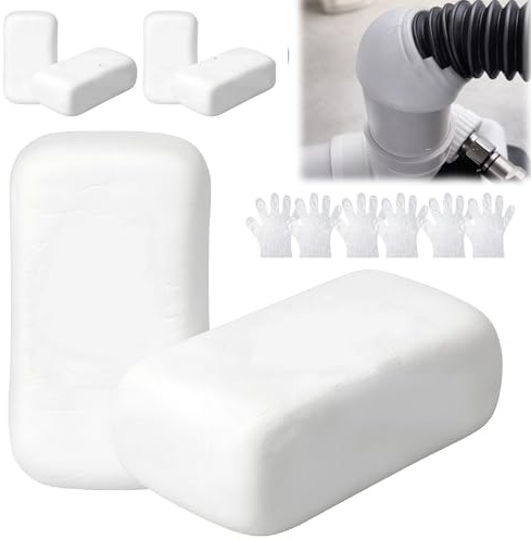 Epoxy Putty, 300g White Putty Stick Fix Leaks, High Strength 2 Part Repair Clay for Sealing Filling Shaping, for Household Fixes, Plumbing Repairs and General Maintenance on Multiple Materials