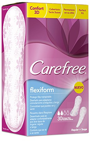 Carefree Protege Slip Flexiform - 30 Unidades