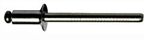 3,2 X 12,0 mm 1000 Stück Alu/Edelstahl A2 Senkkopf Blindnieten Dichtnieten Nieten
