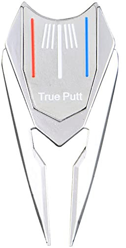 Leling Golf Pitchgabel – Golf Pitchgabel Reparaturwerkzeug mit Ballmarker – Zinklegierung magnetischer Golfhut Clip in 6 Designs, Golf Green Fork Golf Club Groove Cleaner