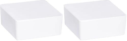 WENKO Nachfüller Raumentfeuchter Cube, Nachfüllpack für Luftentfeuchter, reduziert Schimmel & Gerüche, 500 g Granulatblock, sofortige Wirkung bis zu 2 Monate, 10 x 5 x 10 cm, Weiß (Packung mit 2)