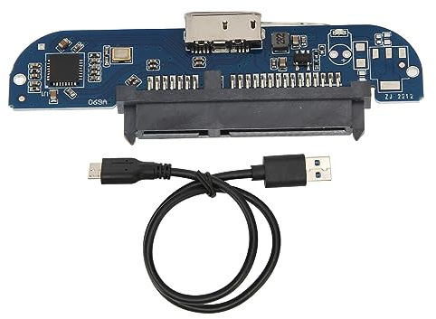 Adaptateur USB3.0 Vers SATa 2, 5 Pouces HDD SSD, Compatibilité pour Disques Durs Mécaniques/Solides À Interface Sata 2, 5 Pouces 7/9, 5/12, 7/15 Mm, Plug and Play, Avec Indicateurs D'État LED