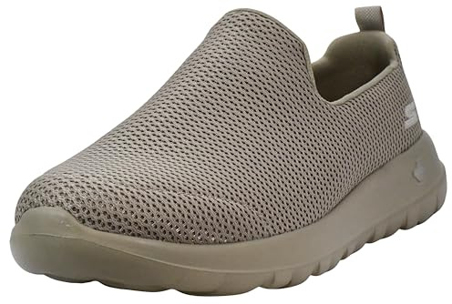 Skechers Go Max-Athletic Air Mesh Slip on Walking Shoe sneakers för män, taupe, 44 EU X-bred, toupe, 44 EU X-bred